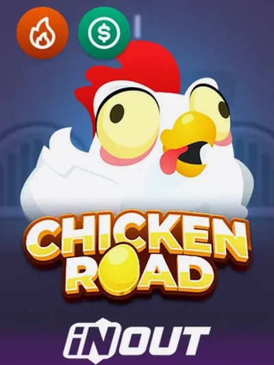 Chicken Road by InOut, game artwork