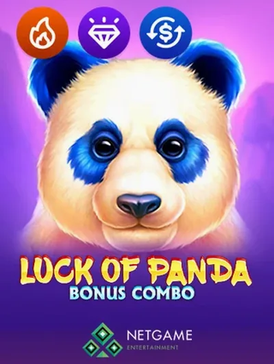 Luck of Panda Bonus Combo by Netgame, game artwork