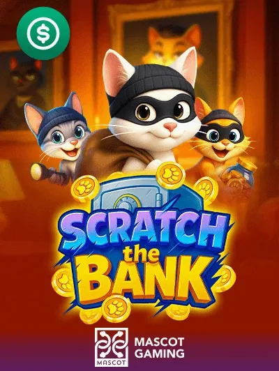 Scratch the Bank by Mascot, game artwork